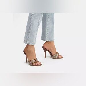 Coach Buckle Mule heels